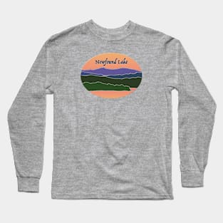 Newfound Lake Summer Motif Long Sleeve T-Shirt